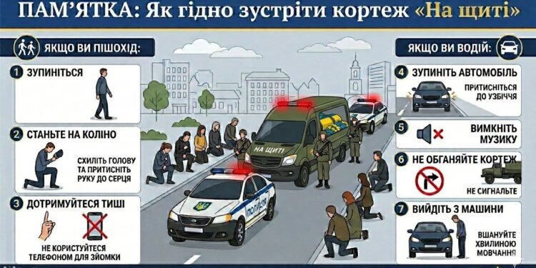 Бориспільська міська рада нагадала, як правильно зустрічати кортеж «На щиті»
