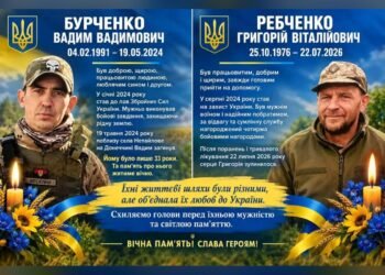 У Пристромах відкрили пам'ятні світлини двох полеглих Захисників